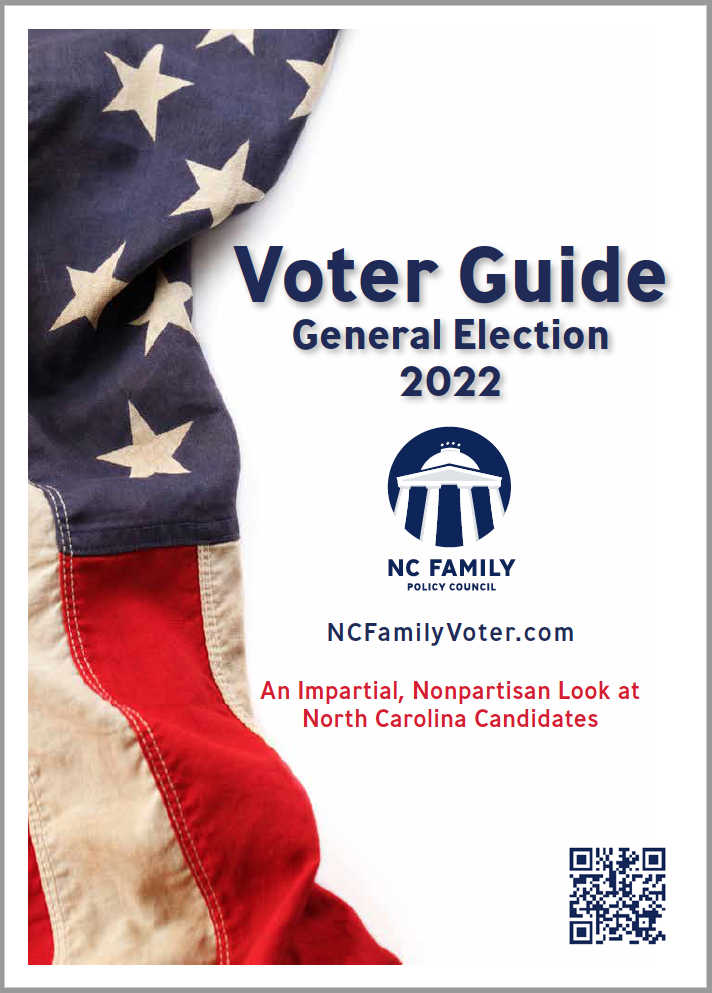 2022 Voter Guide Order Form NC Family Policy Council