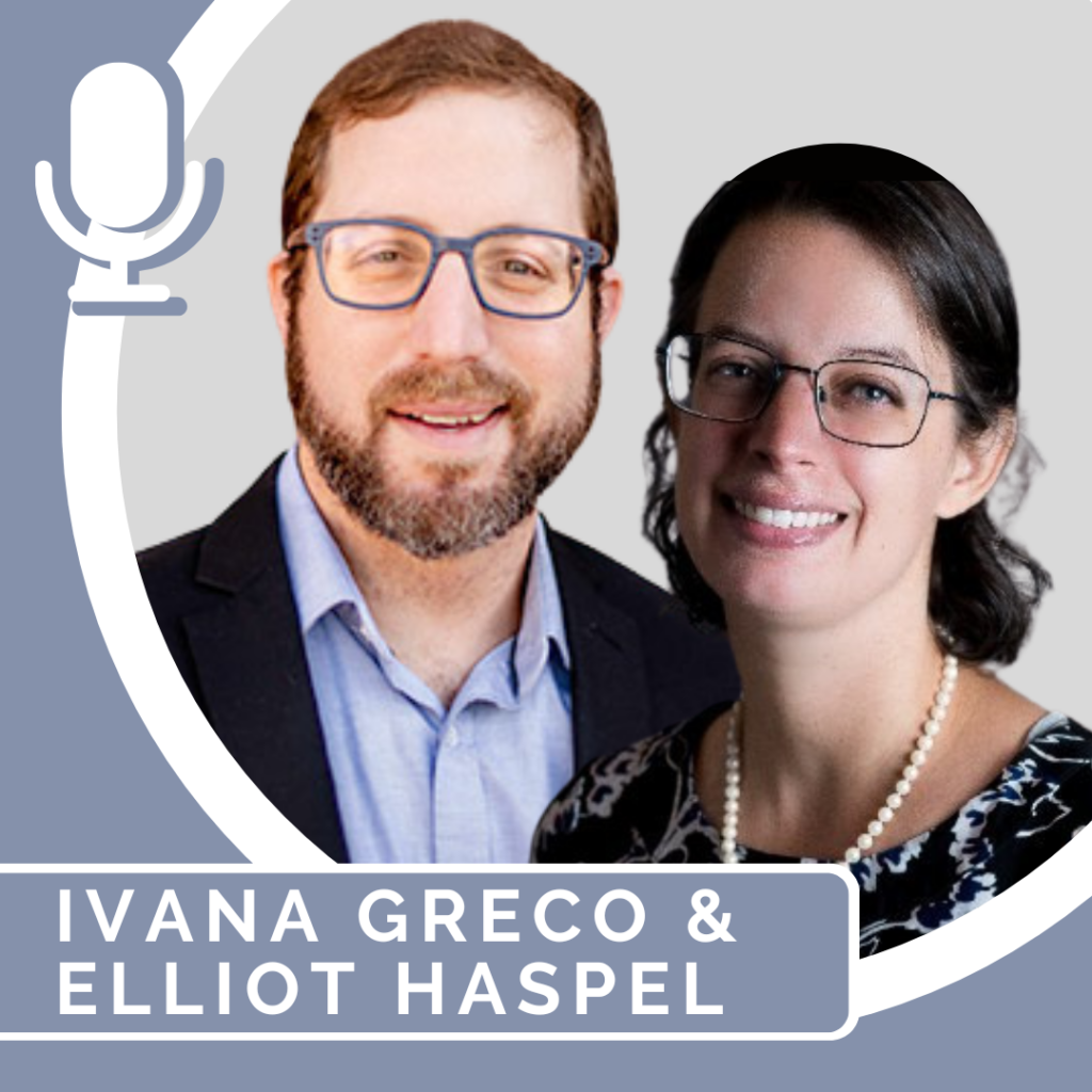 Ivana Greco and Elliot Haspel Headshot